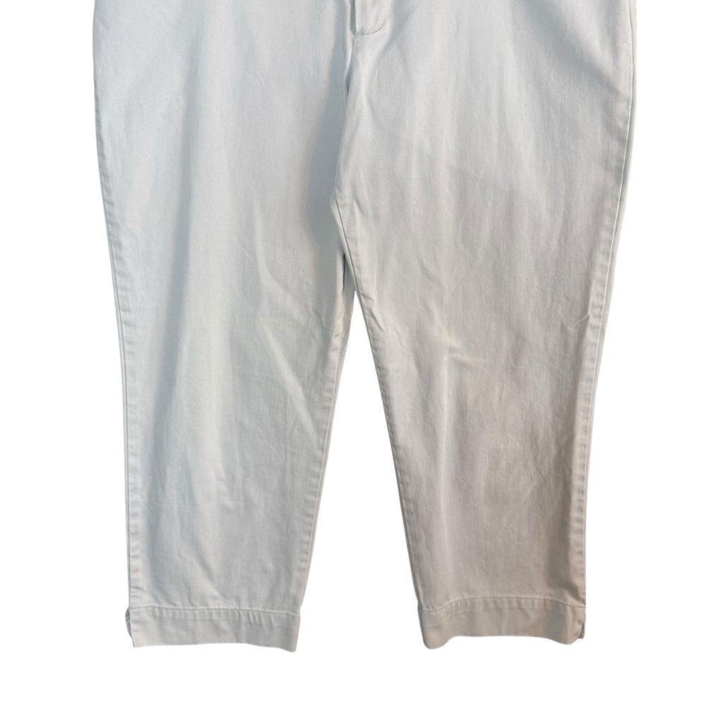 Polo Ralph Lauren Women’s Classic Chino Khaki Cropped Ankle Pants Size 12